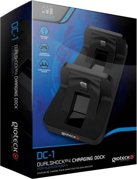 Gioteck PS4 DC-1 DualShock 4 Charging Dock Gamingzubehör