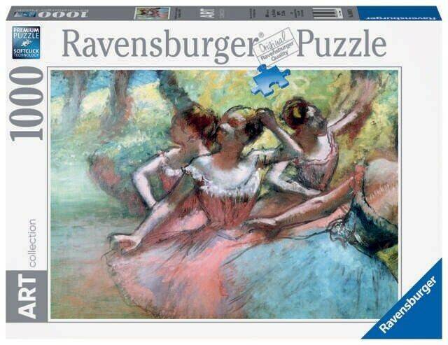 Ravensburger Degas Edgar - Ballerinas auf der Bühne (1000 Teile) Puzzles