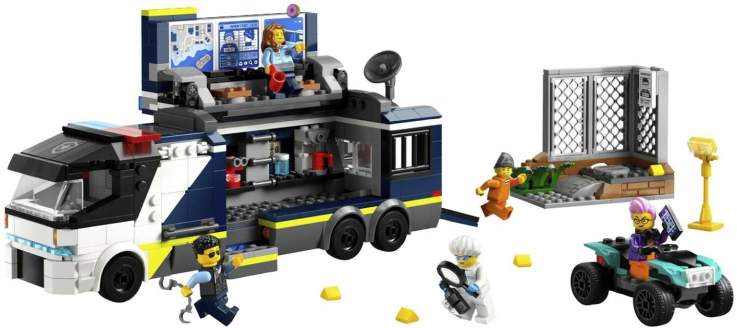 LEGO LEGO City - Polizeitruck mit Labor (60418)