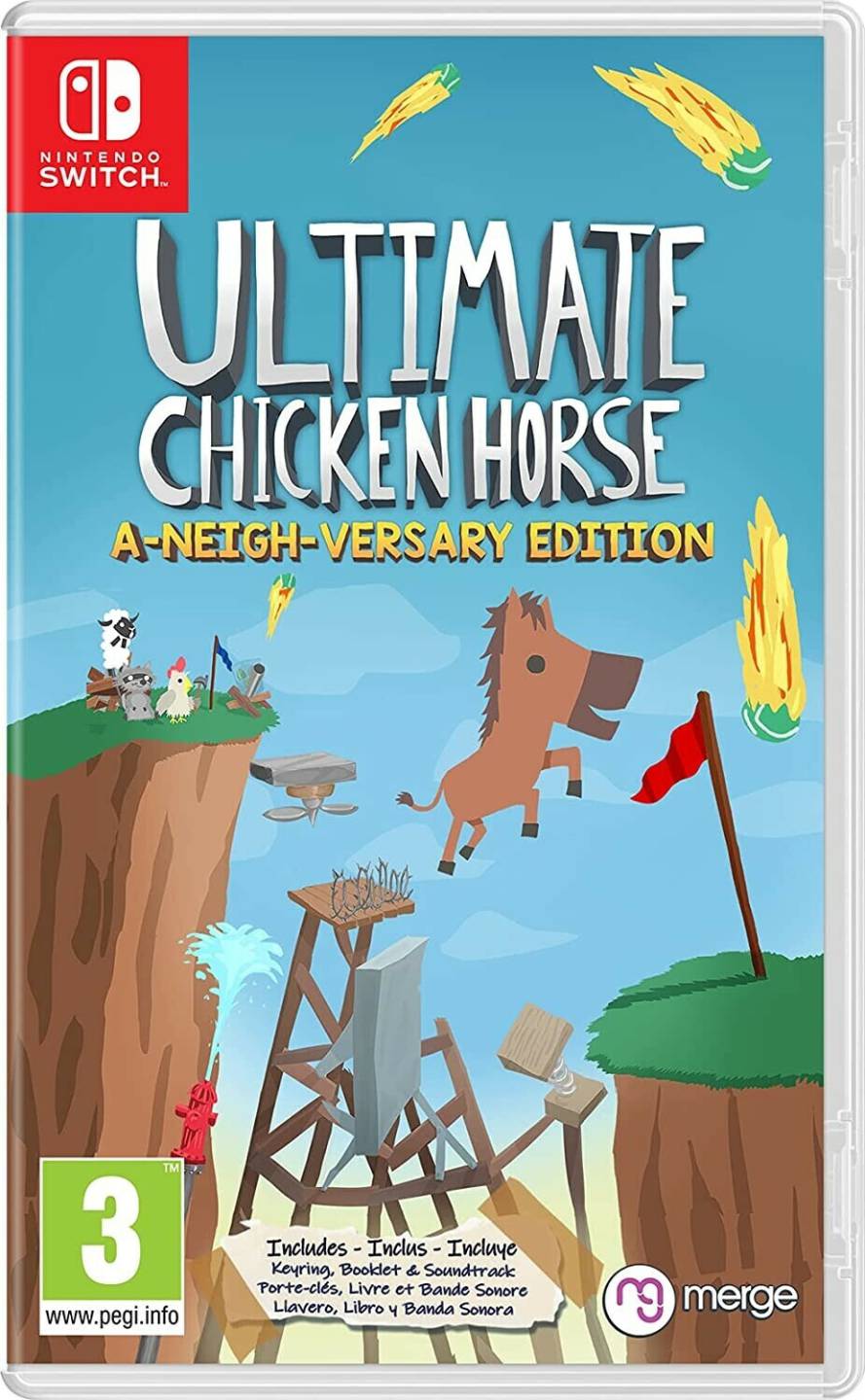 Nintendo Switch-Spiele Ultimate Chicken Horse: A-Neigh-Versary Edition (Nintendo Switch)