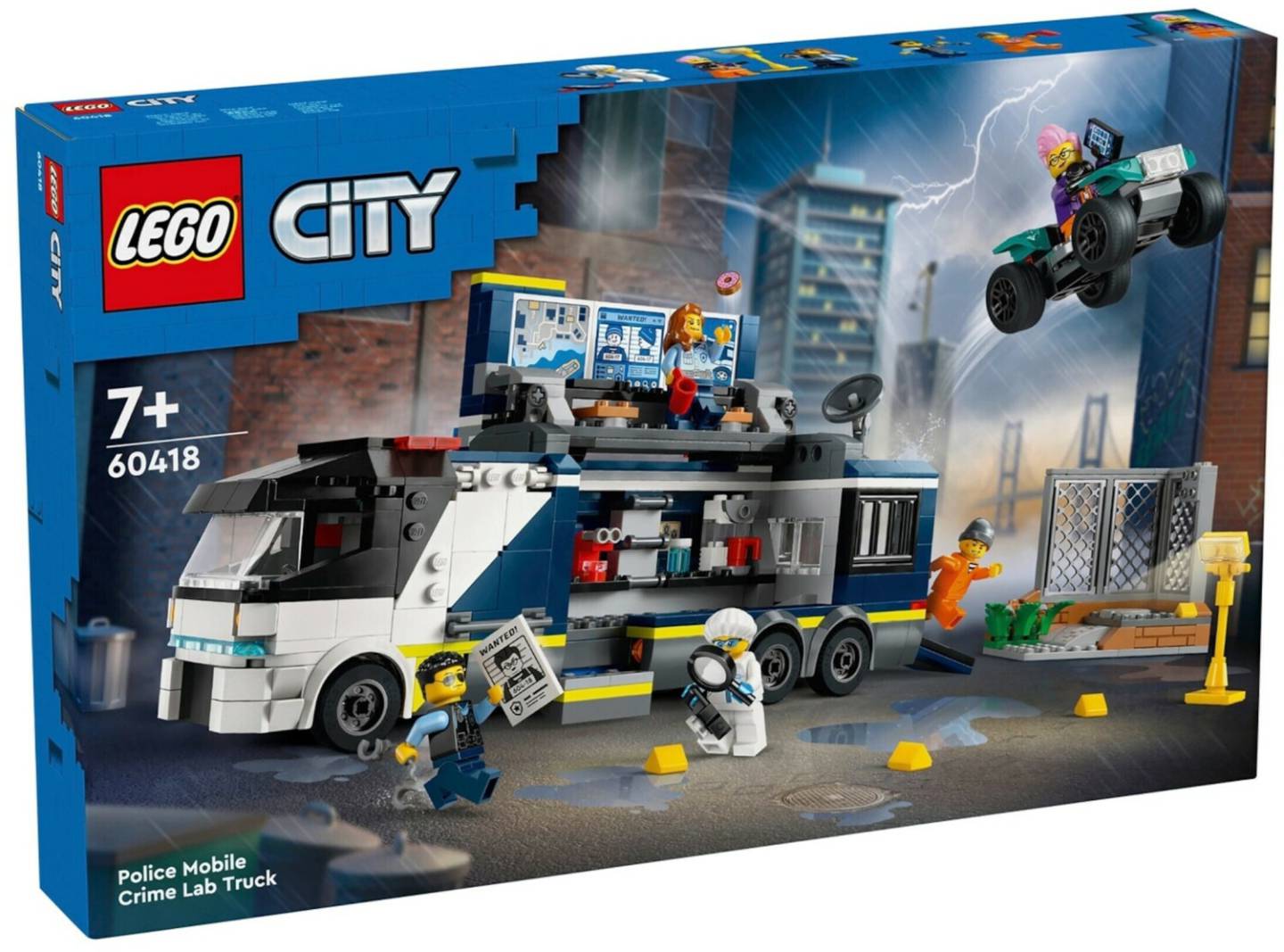 LEGO LEGO City - Polizeitruck mit Labor (60418)