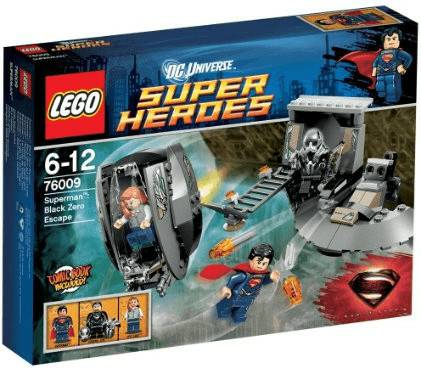 LEGO LEGO DC Comics Super Heroes - Superman Black Zero auf der Flucht (76009)