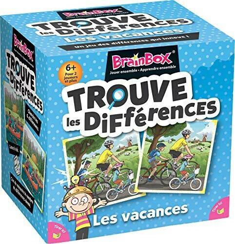 BrainBox - Trouve les différences - Les vacances (French) Denkspiele