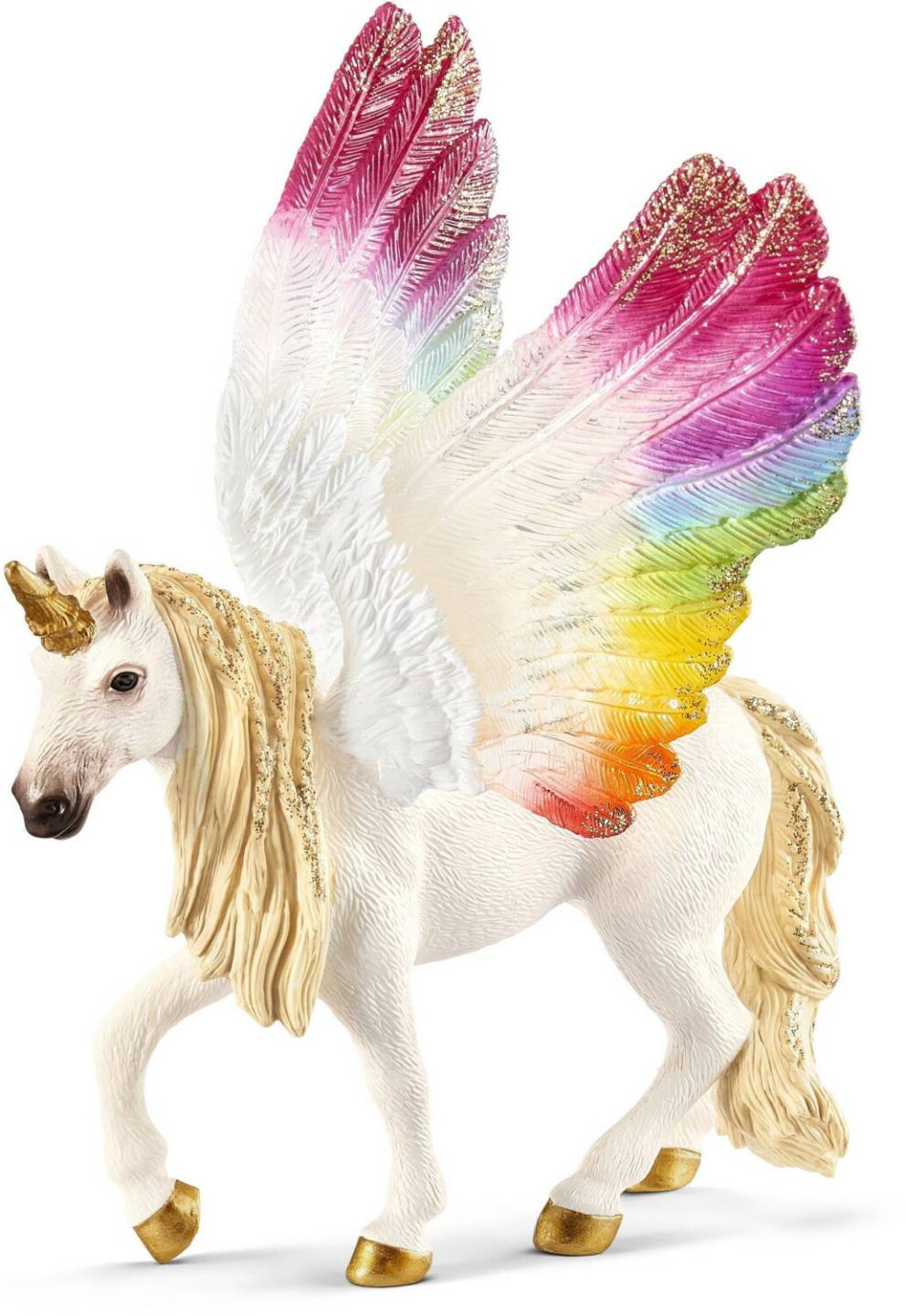 Schleich RegenbogeneinhornGeflügelt (70576) Schleich Regenbogeneinhorn