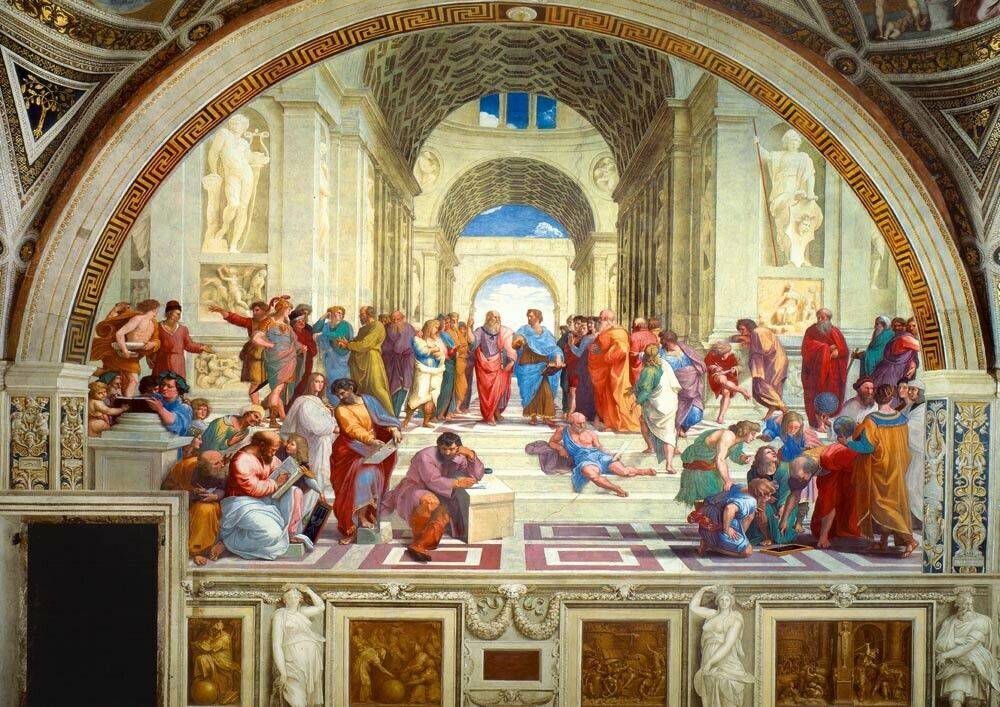 Bluebird Puzzle Raphael - The School of Athens, 1511 (1000 Teile) Puzzles