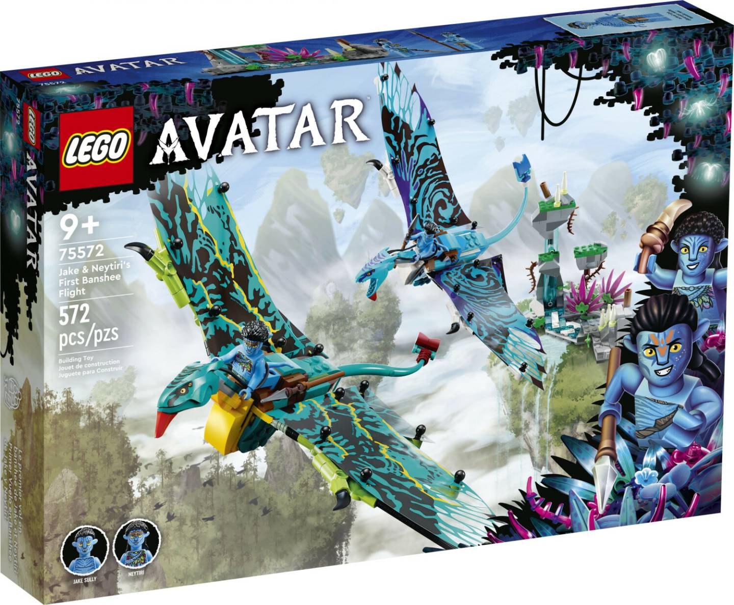 LEGO LEGO Avatar - Jakes und Neytiris erster Flug auf einem Banshee (75572)