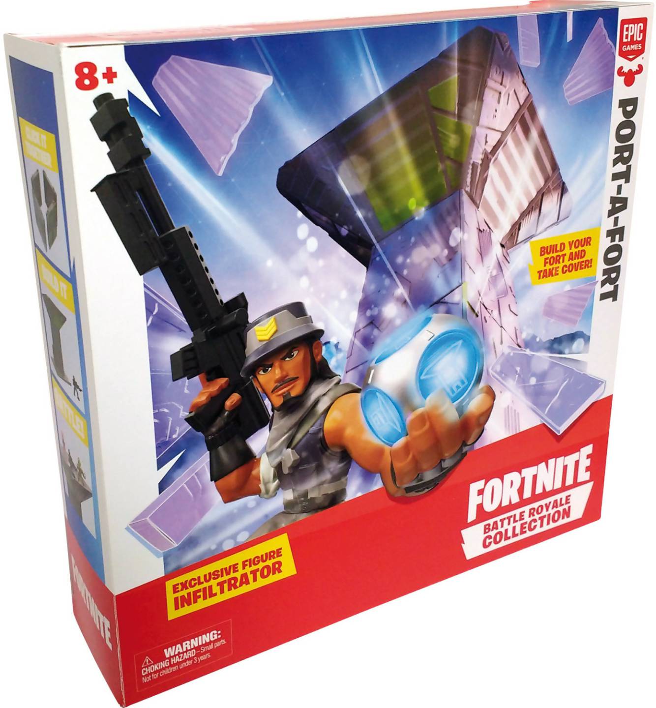 Sammelfiguren Boti Fortnite Port a Fort Set