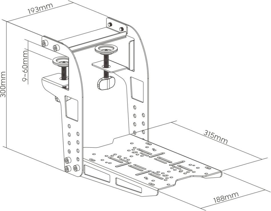 Gamingstühle Oplite Unterstützung von Joystick, Gashebel und Getriebe