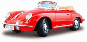 BBurago Porsche 356B Cabriolet (22078) Modellfahrzeuge