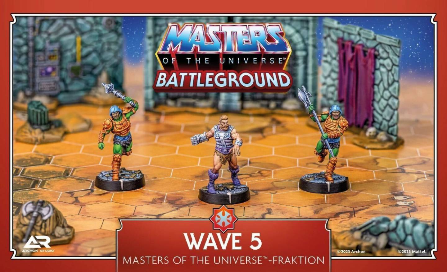 Strategiespiele Masters of the Universe: Battleground - Wave 5: Masters of the Universe-Fraktion (Erweiterung)