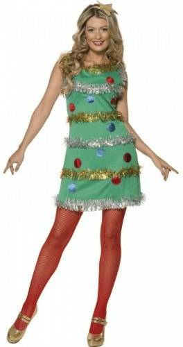 Smiffy's Weihnachtsbaum Kleid (36992) Smiffy's Weihnachtsbaum Kleid (36992)L