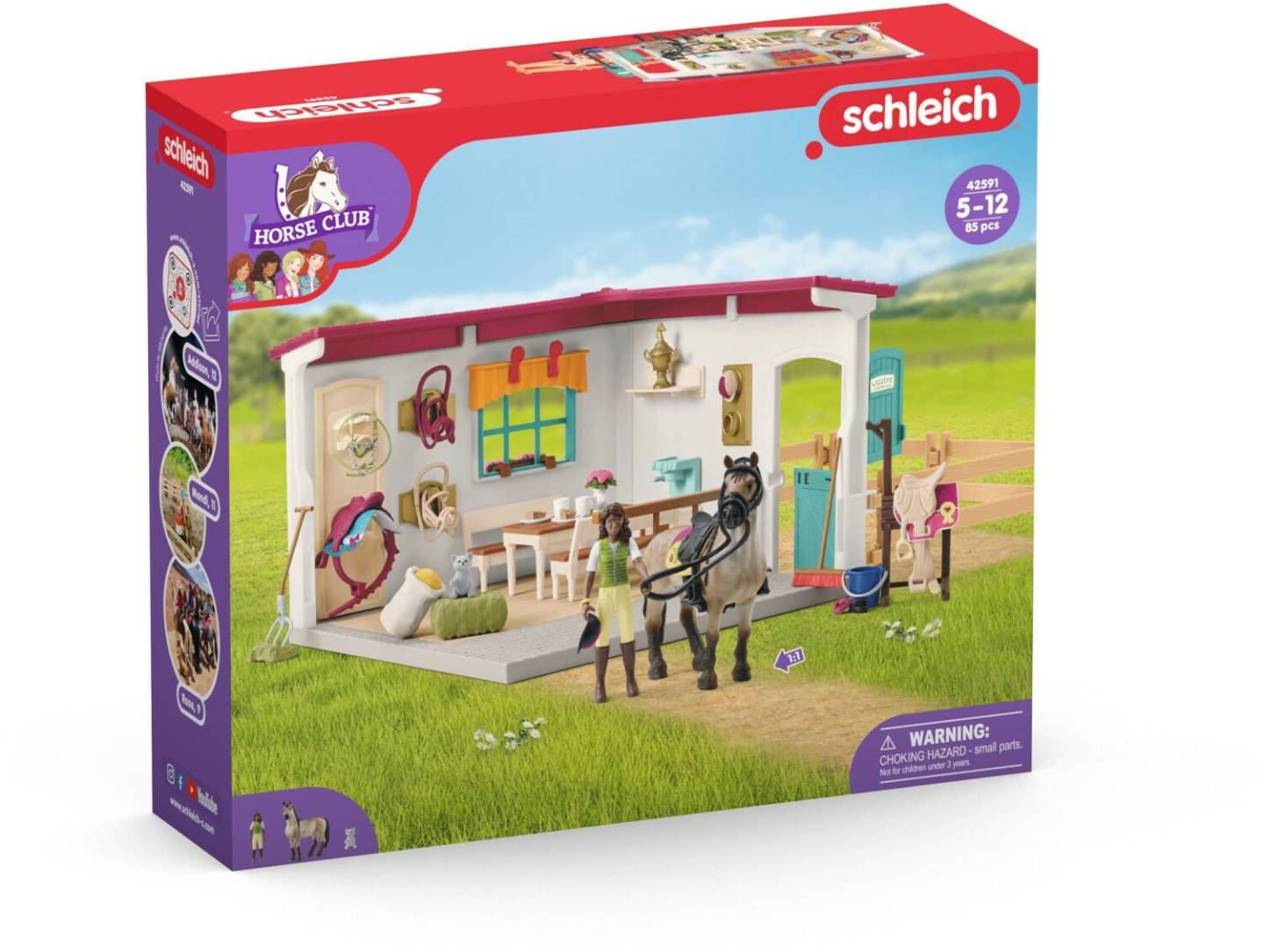 Schleich Schleich Horse Club Sattelkammer (42591)