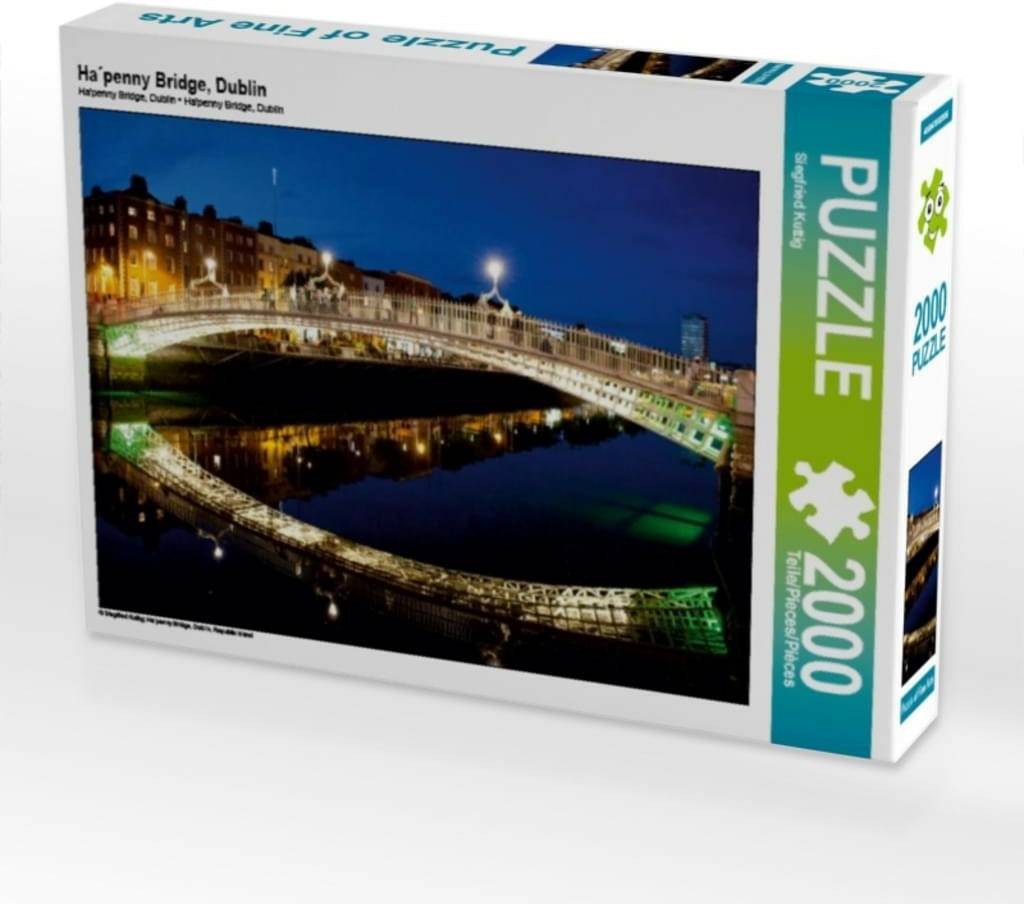 Calvendo Ha´penny Bridge Dublin Kuttig Siegfried (7397769) Puzzles