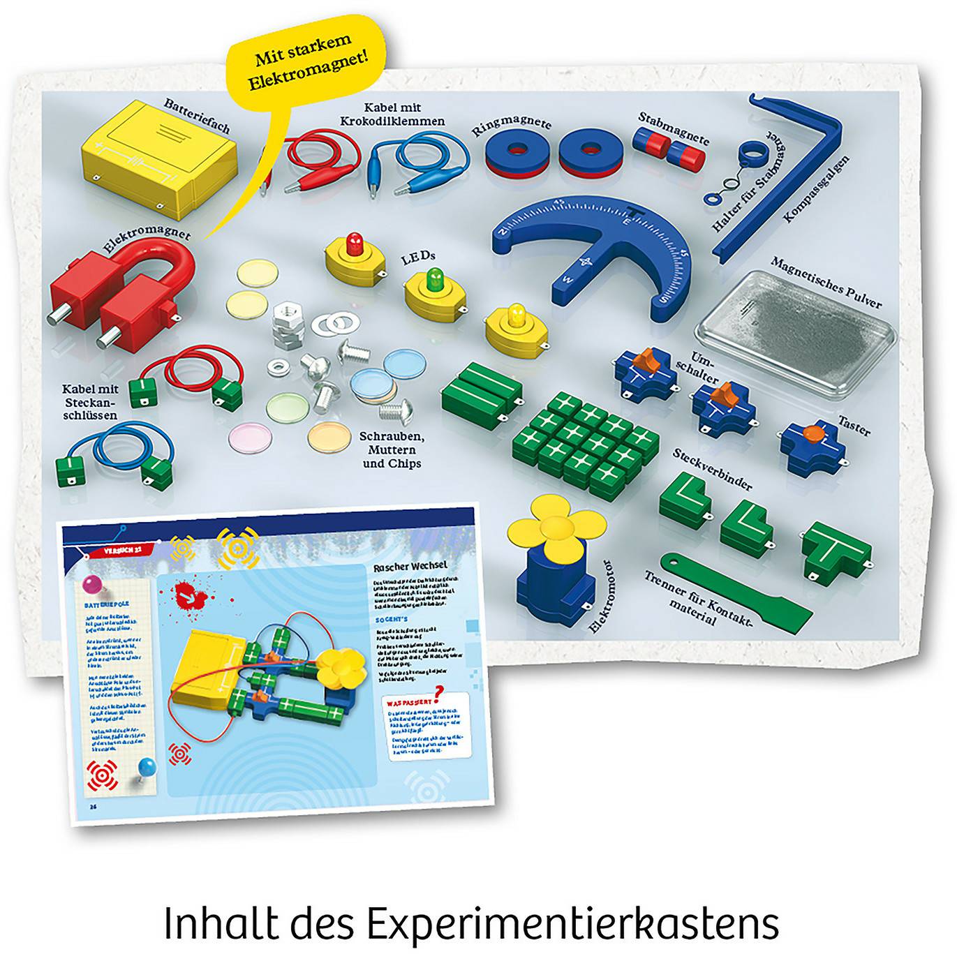 Experimentierkästen Kosmos Elektro & Co. - Elektrowissen leicht gemacht