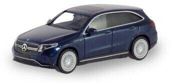 Herpa (430715) 1:87 Mercedes-Benz EQC AMG - cavansitblau metallic erstes Elektro-SUV von Mercedes-Benz Modellfahrzeuge