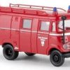 Modellfahrzeuge Brekina (36611 H0 /) 1:87 Mercedes LF 319 LF 8 Feuerwehr Ratingen - 1960