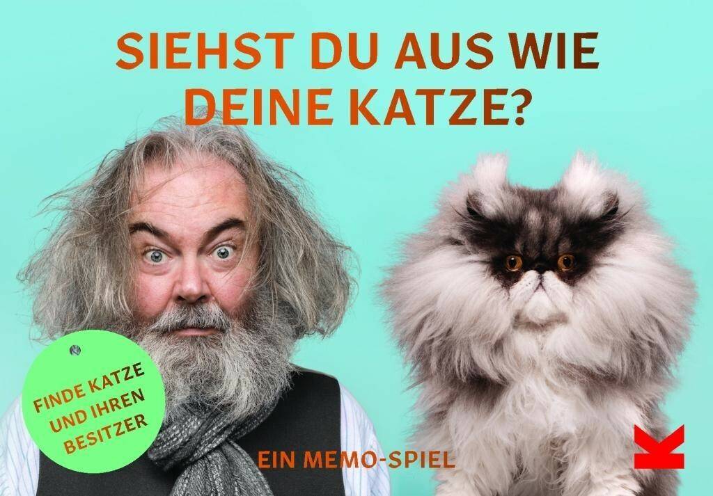 Memory Siehst du aus wie deine Katze? Spiele-Klassiker