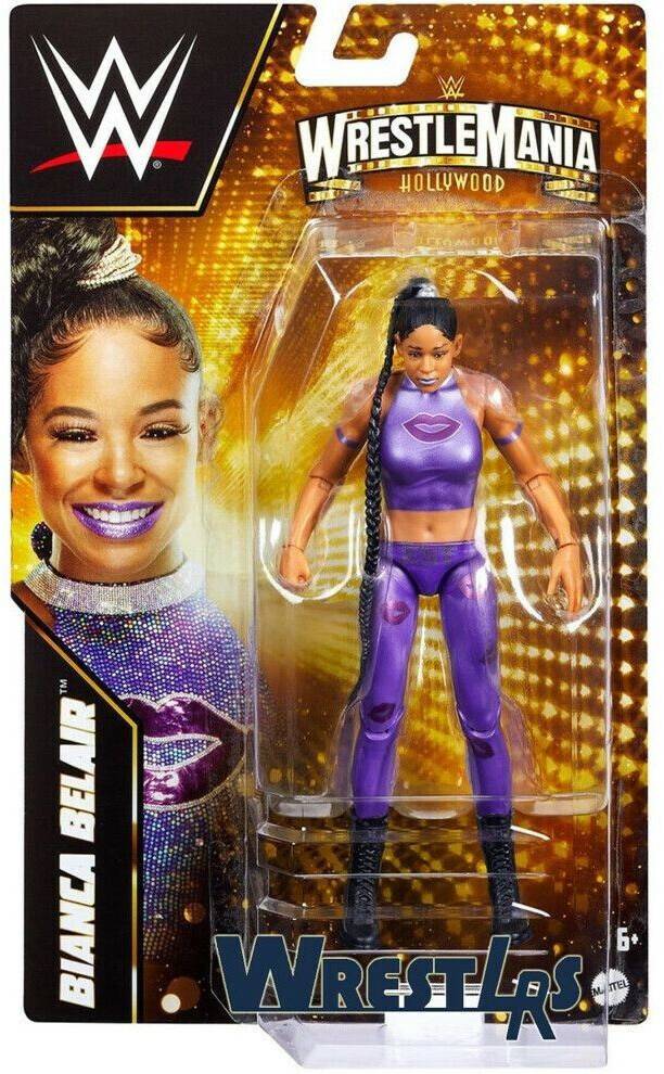 Sammelfiguren Mattel WWE Basic WrestleMania Bianca Belair 15 cm (HKP82)