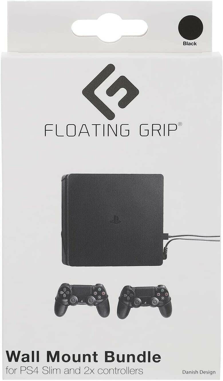 Floating Grip PS4 Slim Wall Mount Floating Grip PS4 Slim Wall MountWall Mount Bundle schwarz