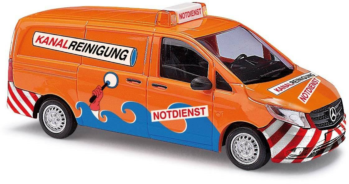 Modellfahrzeuge Busch Mercedes-Vito, Kanal-Reinigung (51138)