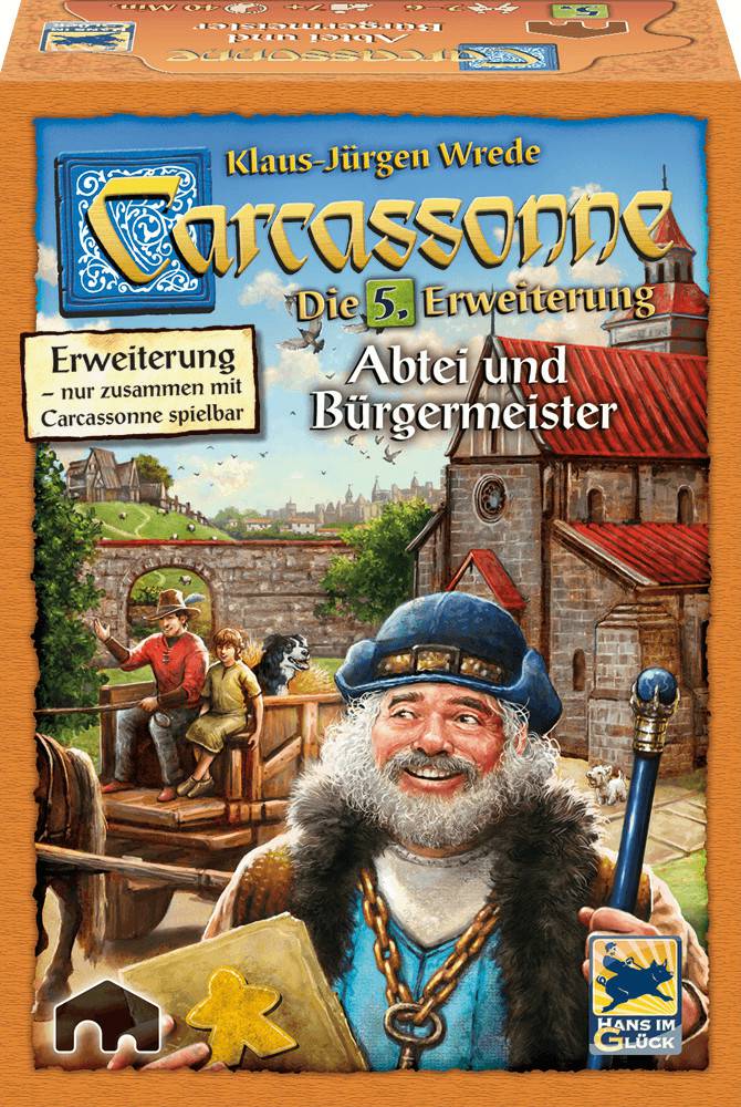 Strategiespiele Carcassonne Abtei und Bürgermeister