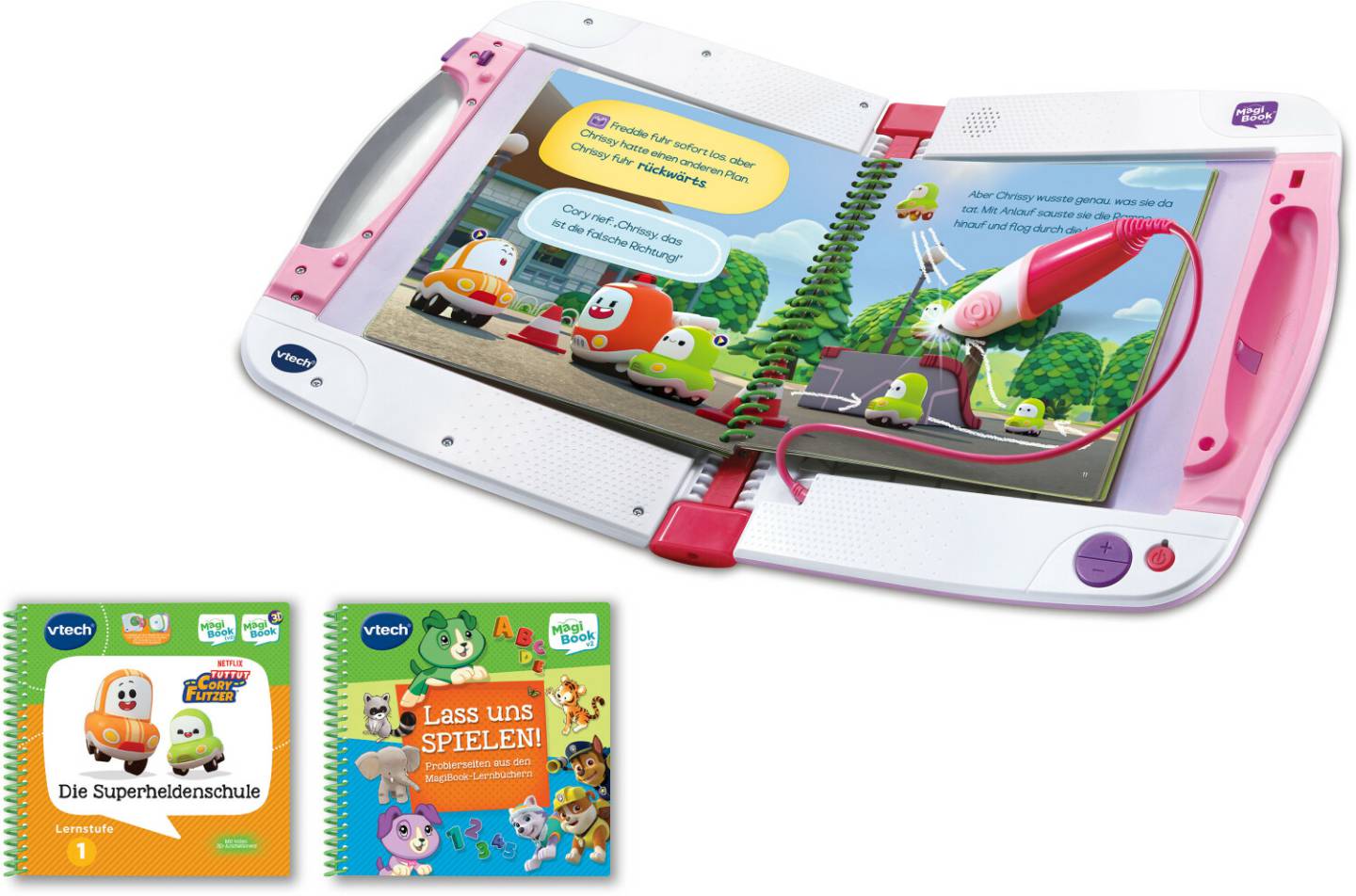 Babybücher Vtech MagiBook v2 inkl. 2 Lernbüchernincl. learning books (613189)