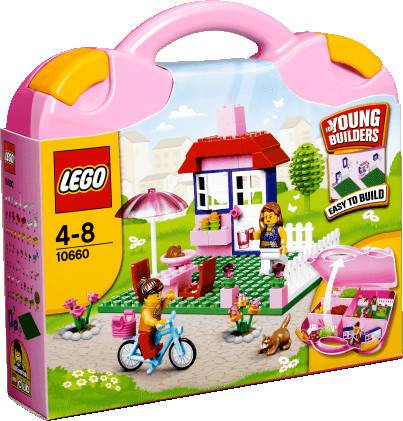 LEGO Steine & Co. - pinker Koffer (10660) LEGO