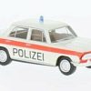 Modellfahrzeuge Brekina BMW 2000 "Polizei Solothum" weiß/orange (24414)