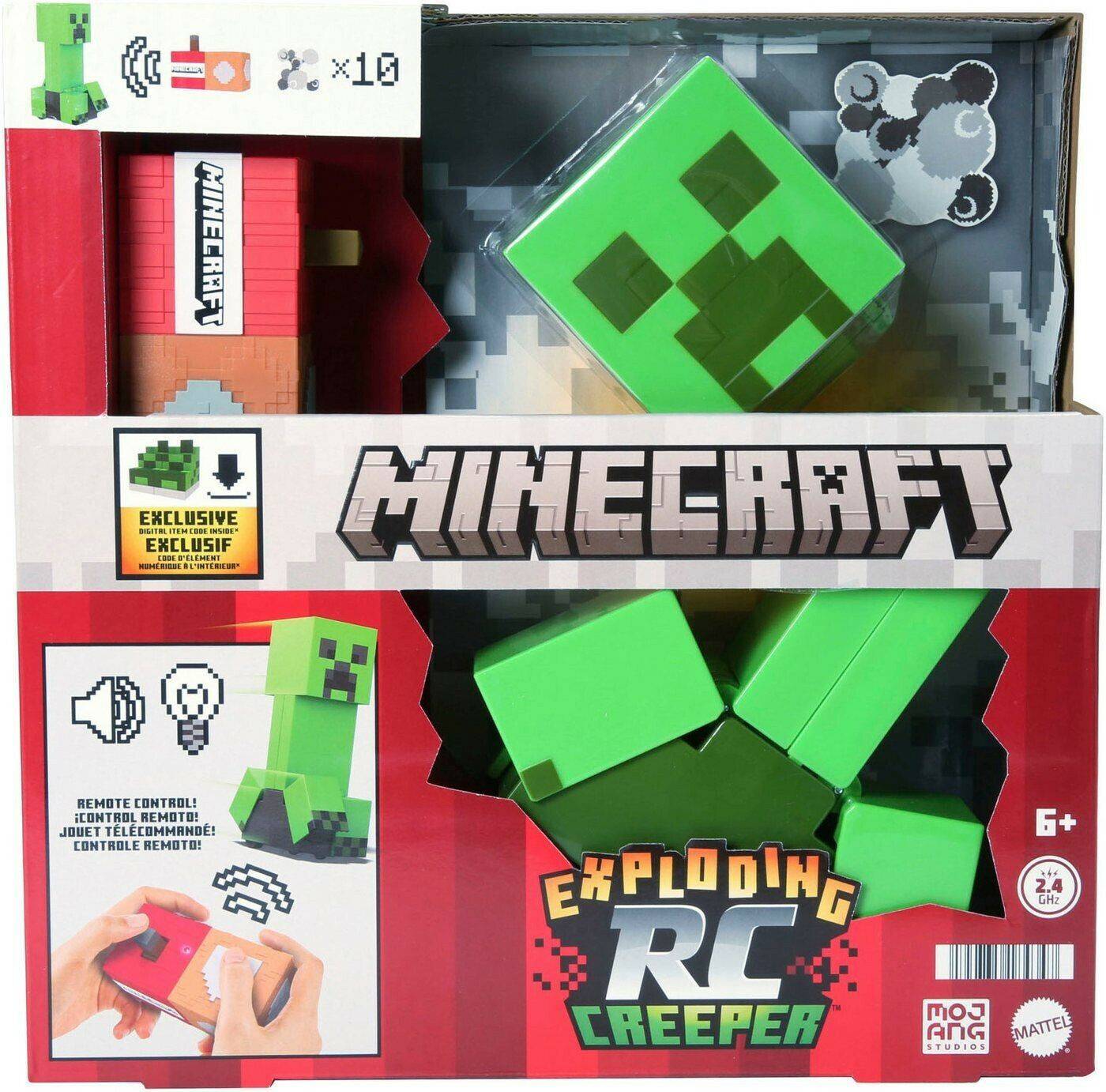 Mattel Minecraft RC Creeper (HRR48) Sammelfiguren