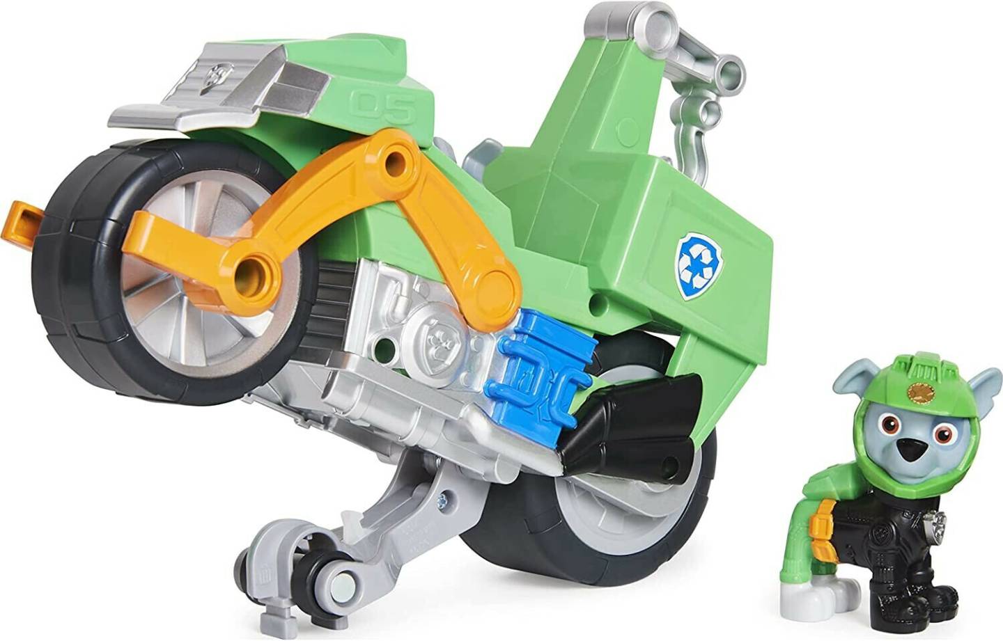 Spin Master Paw Patrol Moto Pups Deluxe FahrzeugMoto Pups Deluxe Fahrzeug Rocky Spin Master Paw Patrol Moto Pups Deluxe Fahrzeug