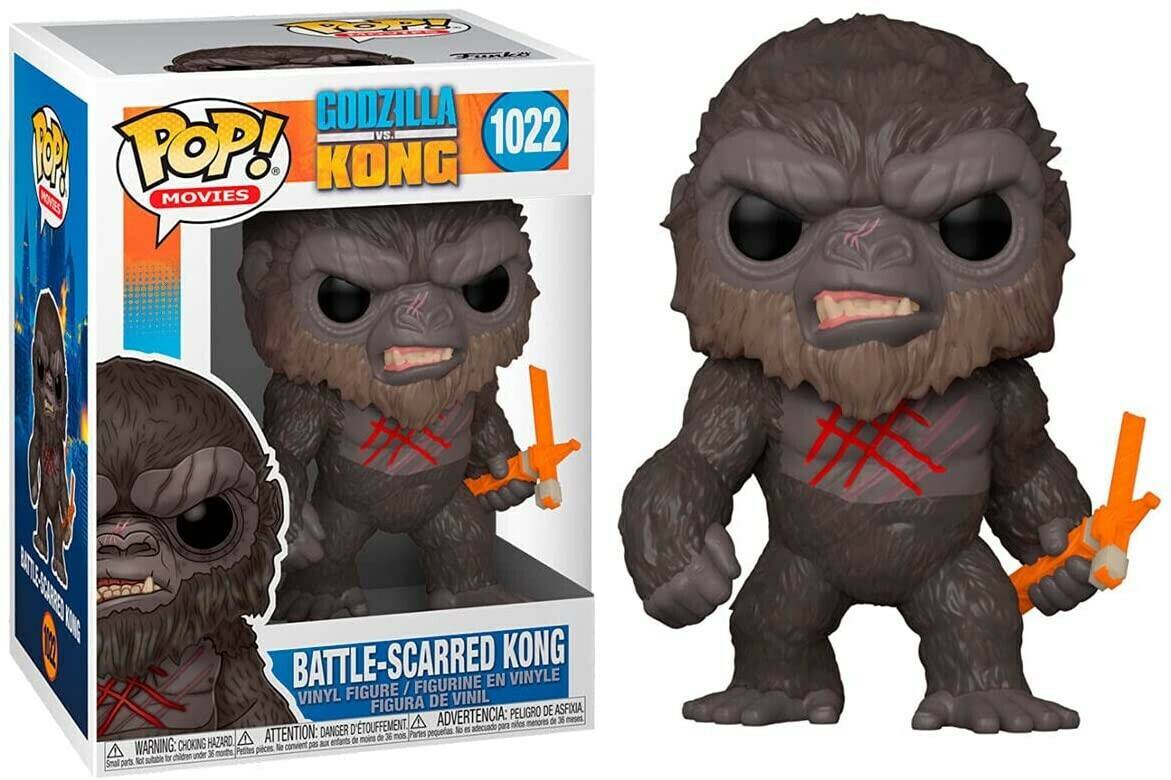 Funko Pop! Movies: Godzilla vs KongBattle-scarred Funko Pop! Movies: Godzilla vs Kong