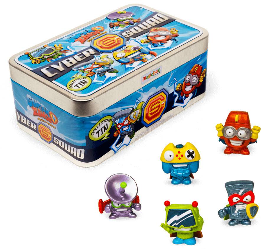 MagicBox Superzings - Cyber Squad Sammelfiguren