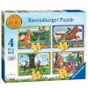 Puzzles Ravensburger 4 in 1 Puzzle Box Drache Zogg 24 Teile (Z03062)