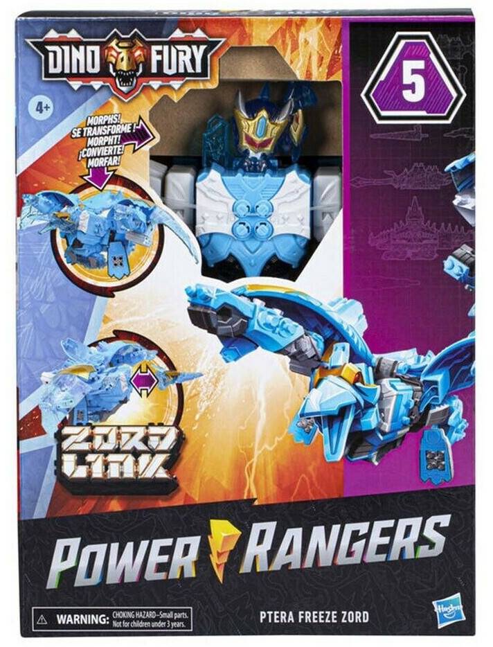 Sammelfiguren Hasbro Power Rangers Dino Fury Ptera Freeze Zord (F4210)