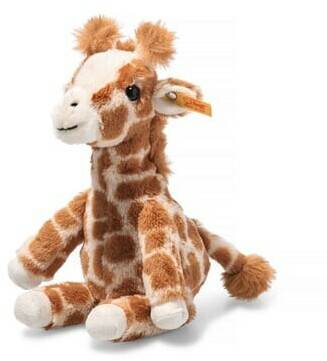 Steiff Soft Cuddly Friends Giraffe Gina hellbraun gefleckt, 23 cm Kuscheltiere