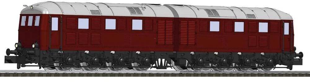 Modelleisenbahnen Fleischmann Dieselelektrische Doppellokomotive 288 002-9, DB (725170)