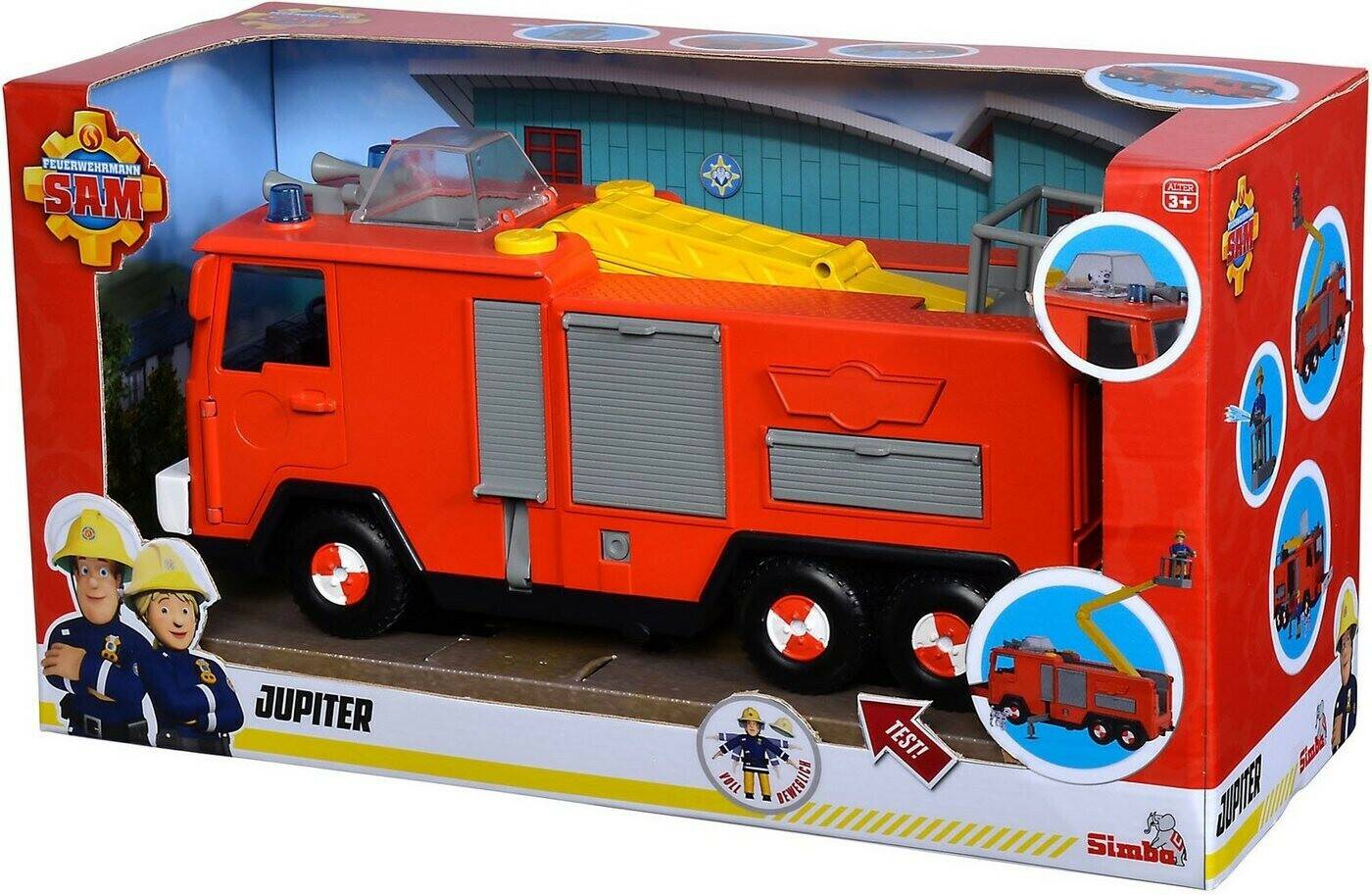 Simba Feuerwehrmann Sam Jupiter Serie 13 Spielzeug-Fahrzeuge