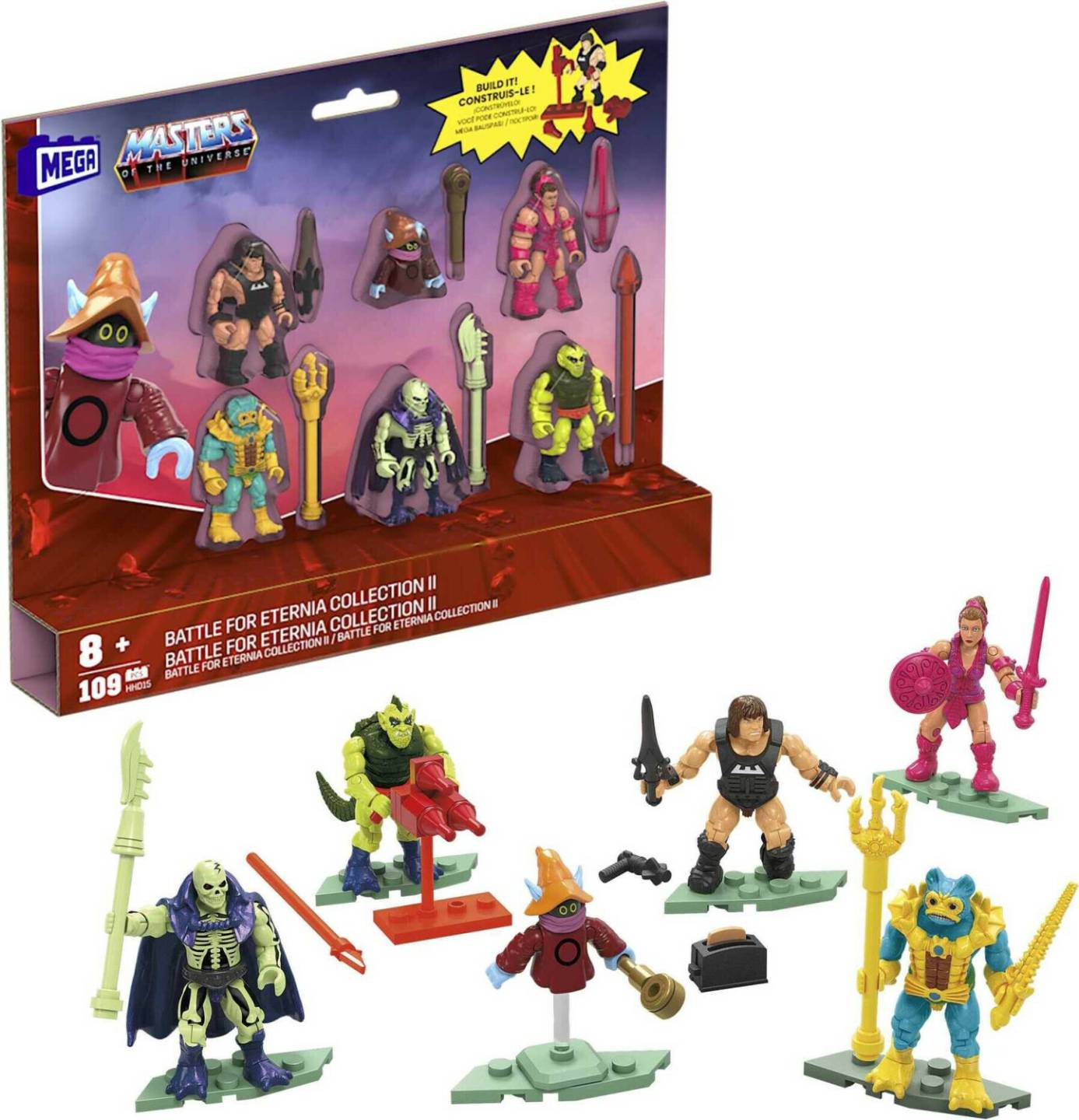 Mattel Masters of the Universe Origins - Battle for Eternia Collection II Baukästen & Bausteine