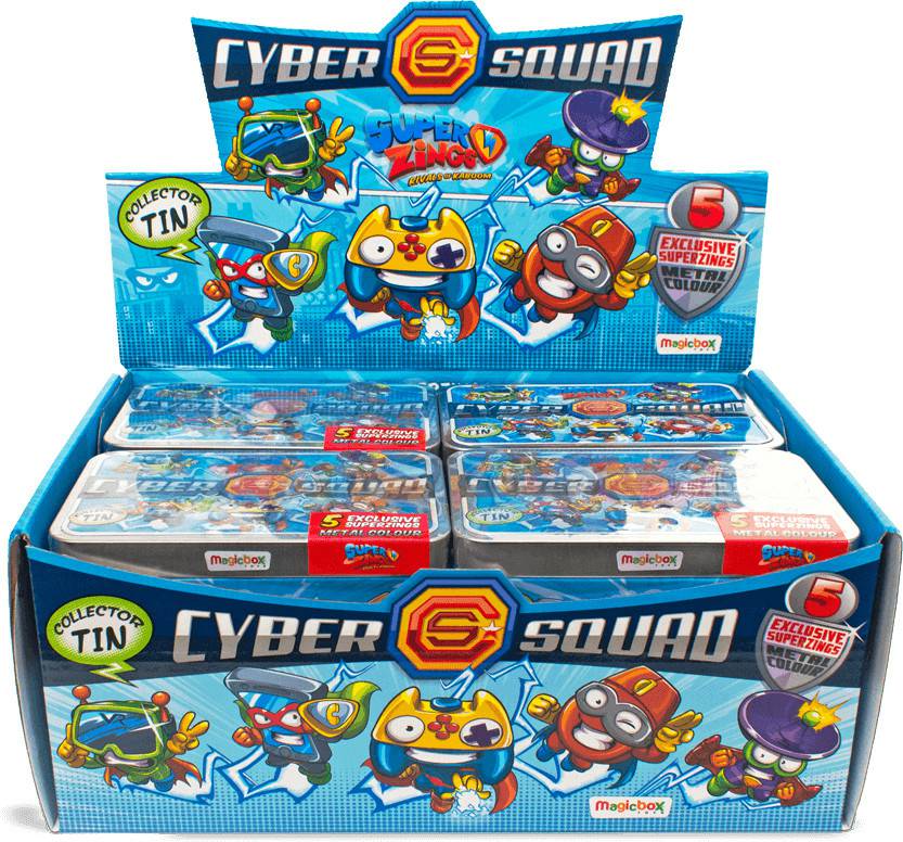 MagicBox Superzings - Cyber Squad Sammelfiguren