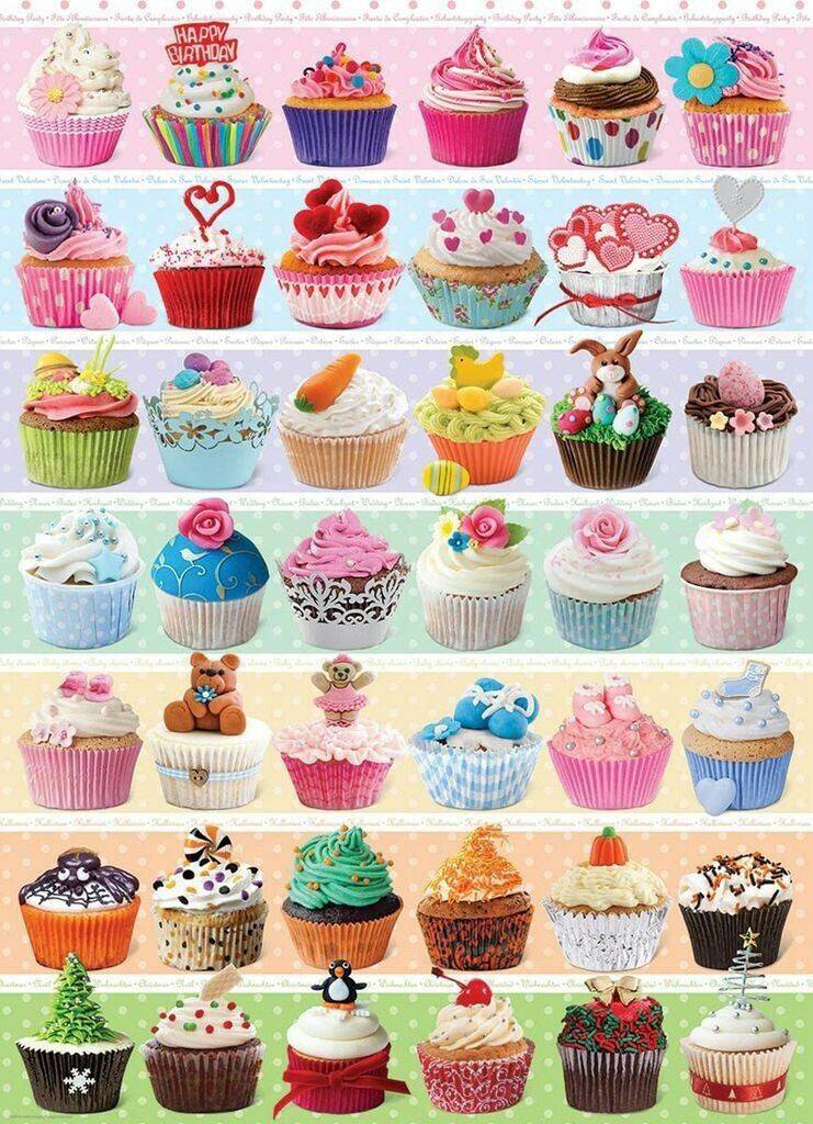 Eurographics Puzzles Cupcakes Occasions (60000586) Puzzles