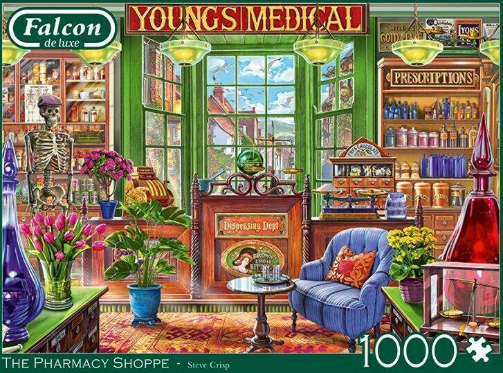 Puzzles Jumbo Spiele - The Pharmacy Shoppe, 1000 Teile (11334)