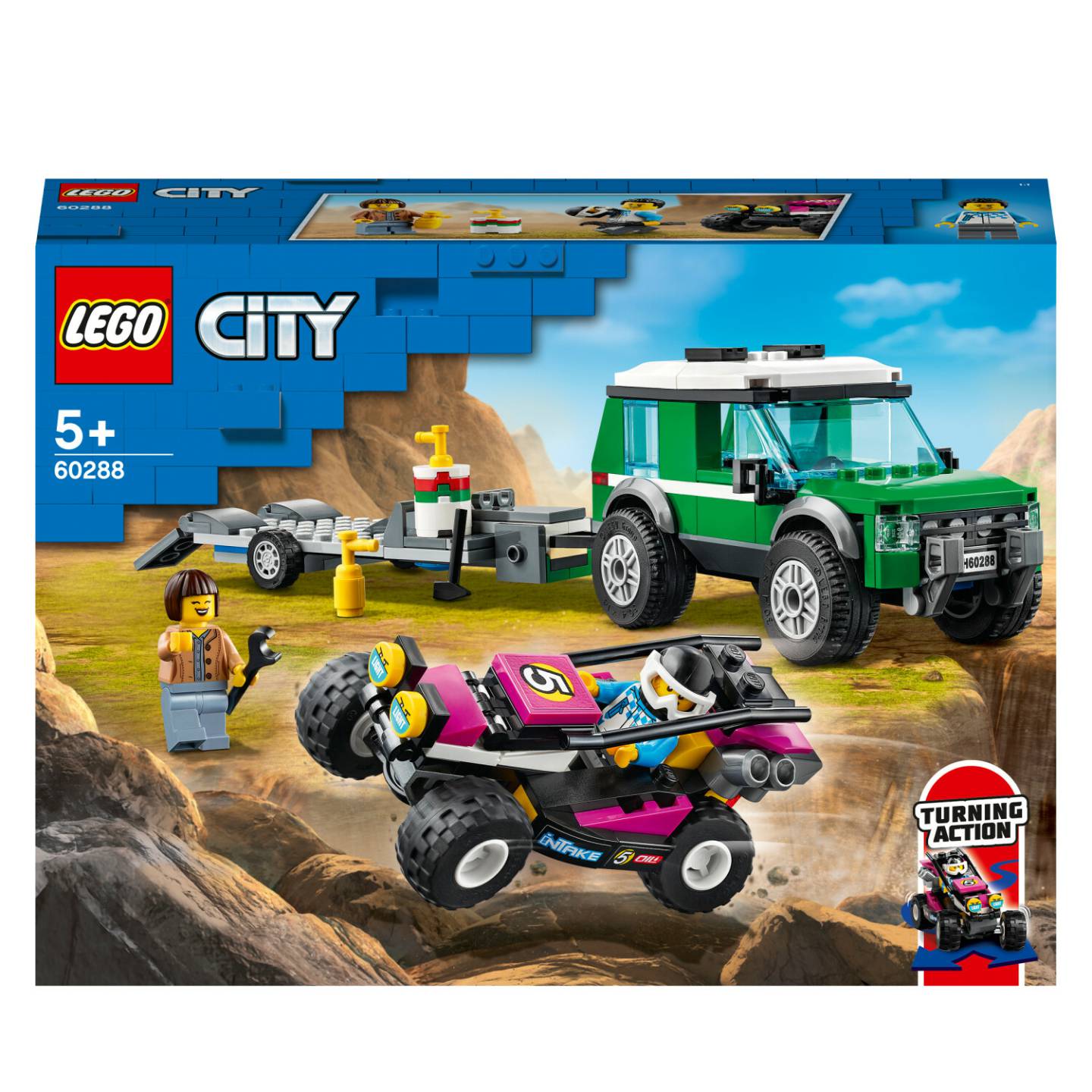 LEGO LEGO City: Rennbuggy-Transporter (60288)