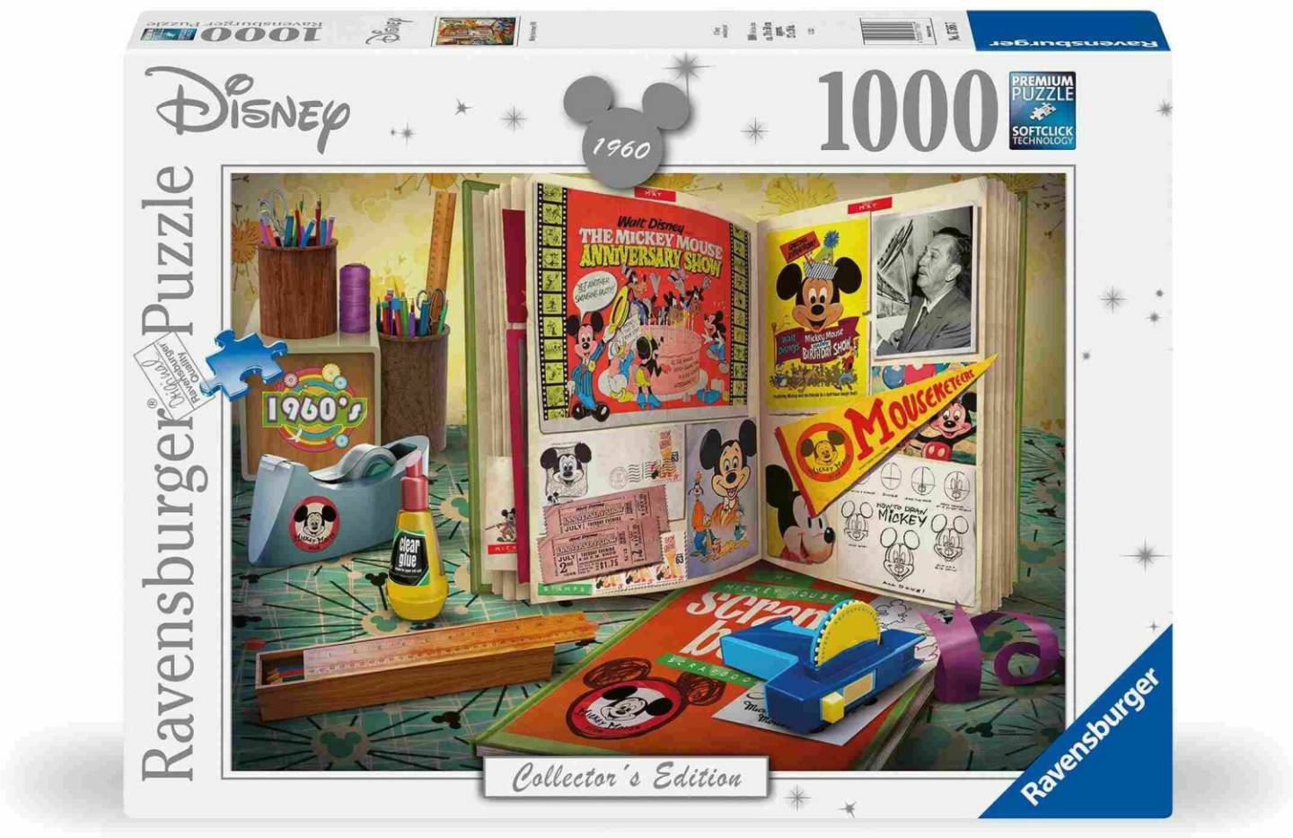 Ravensburger Disney Collector's Edition 1960 Mickey Anniversary (1000 Teile) Puzzles