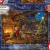 Puzzles Schmidt-Spiele Thomas Kinkade - Der Weihnachtsmann und seine Wichtel