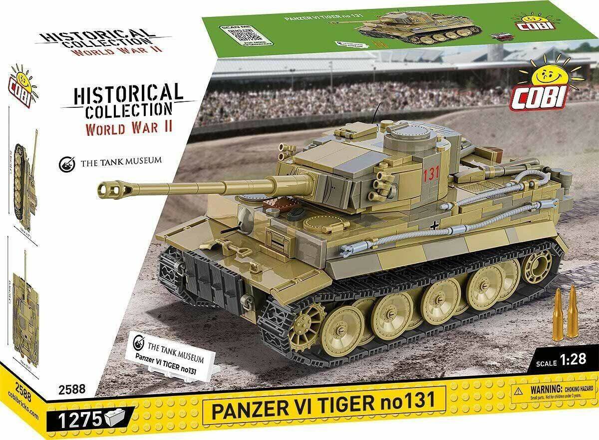 Cobi Panzer VI Tiger No 131 1:28 (2588) Baukästen & Bausteine