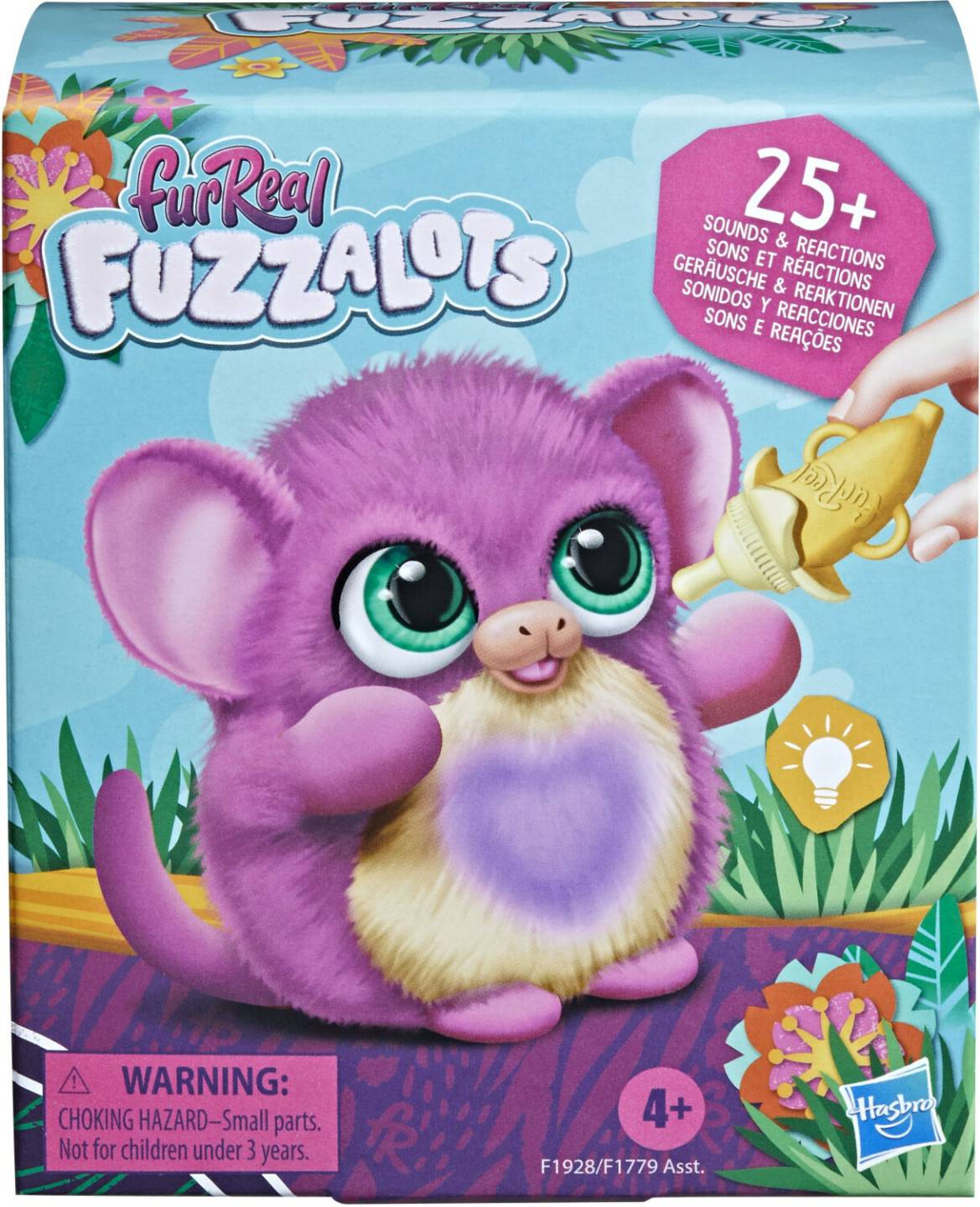 Hasbro FurReal Friends - Fuzzalots Affe (F19285X1) Kuscheltiere