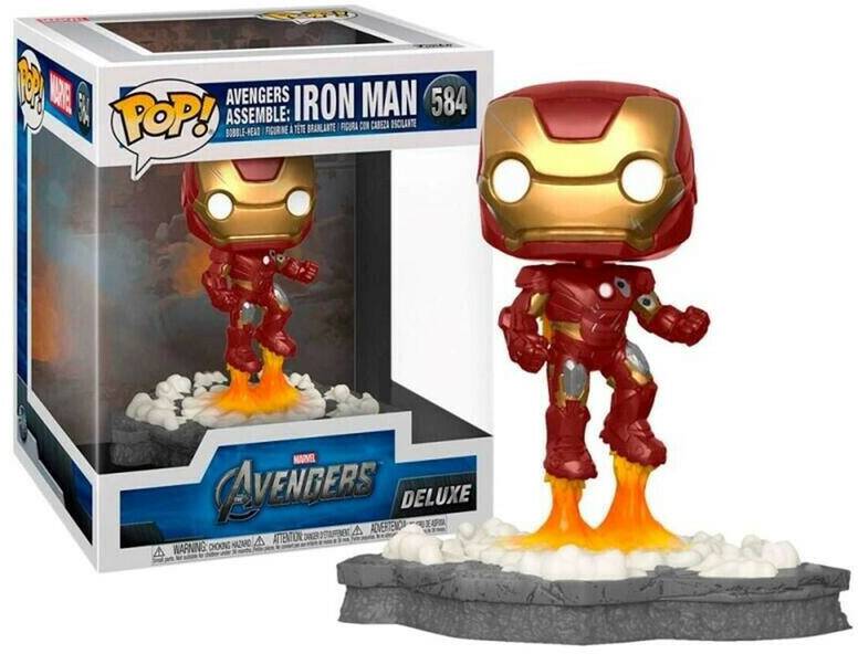 Funko Pop! Marvel Avengers Assemble Deluxe Funko Pop! Marvel Avengers Assemble DeluxeIron Man