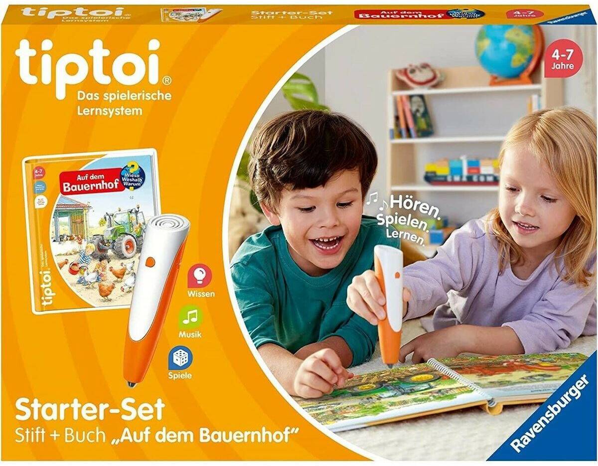 tiptoi Ravensburger tiptoi - Starter-Set: Stift und Bauernhof-Buch (00114)