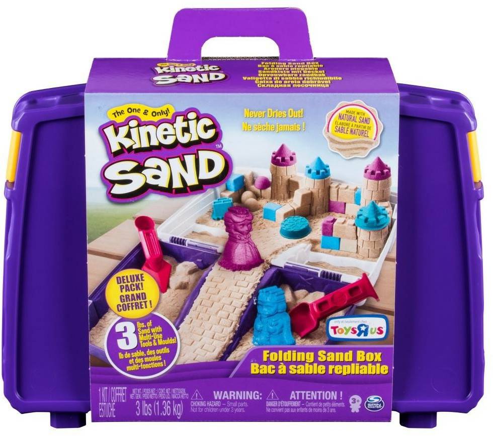 Spin Master Kinetic Sand - Folding Sand Box Modelliersets