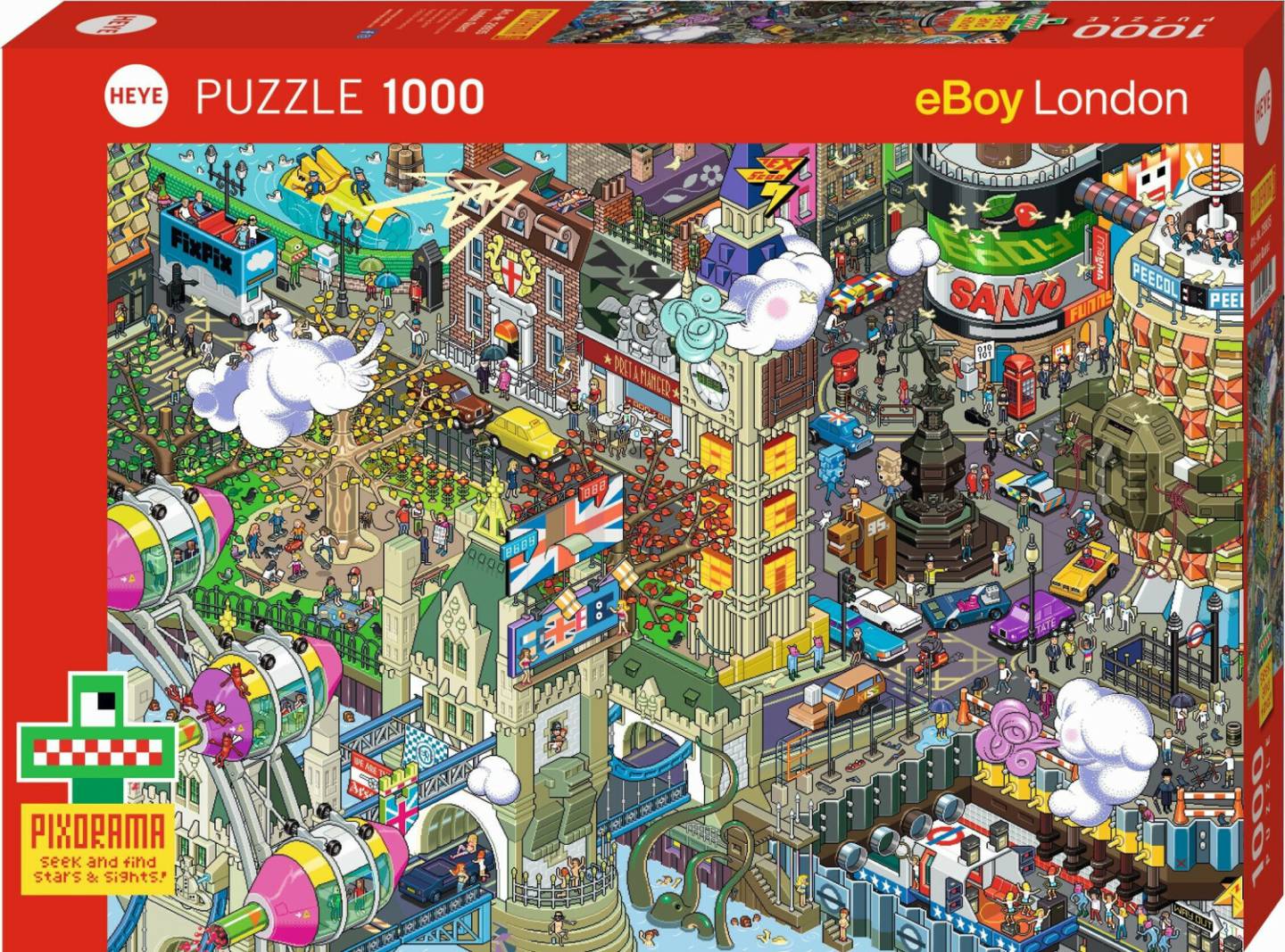 Heye London Quest, 1000 Teile (299354) Puzzles